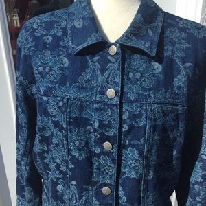 Chico’s Cotton Jacket.  size 2